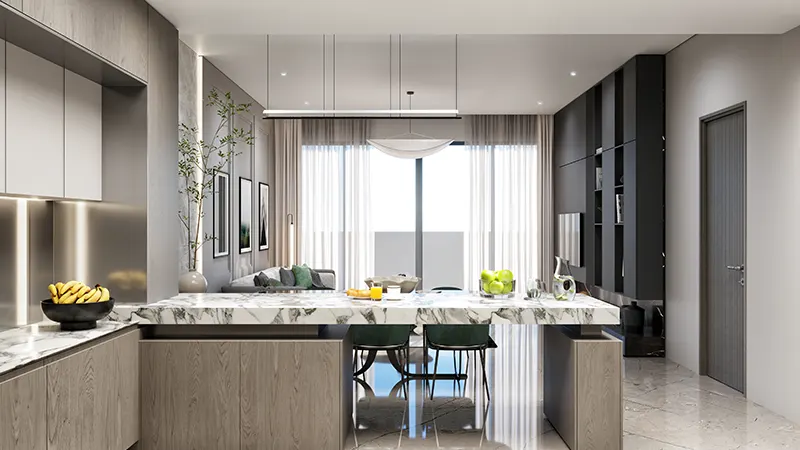 2 BHK Samana Lake Views 2